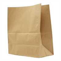 Kraft food paper bag from DisposablesInc.com. The best import service in China. Import your disposable items and products from us. 