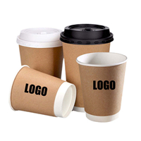 Paper cup double wall 4/8/12/16oz