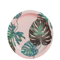 Paper plate round 9 inch