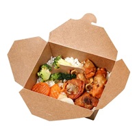 Takeaway paper box 55oz
