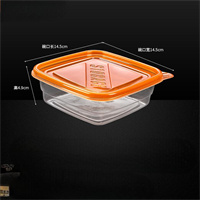 Plastic container 590 ml