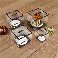 Cake box PET