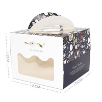 Cake box from DisposablesInc.com. The best import service in China. Import your disposable items and products from us.