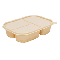 Biodegradable food container with lid from DisposablesInc.com The best import service in China. Import your disposable items and products from us.