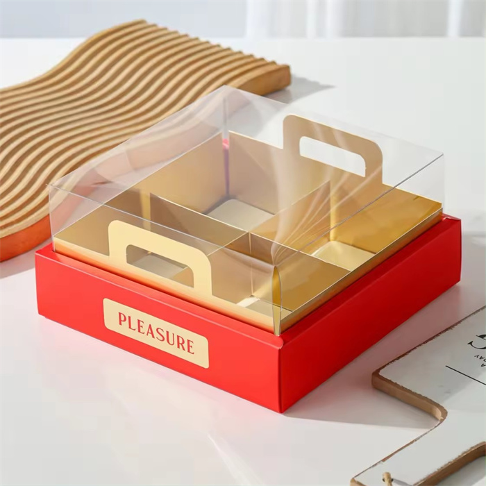 Dessert Box with golden tray