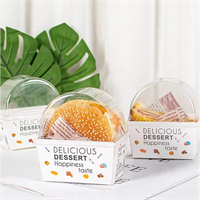 Takeaway  hamburger paper box