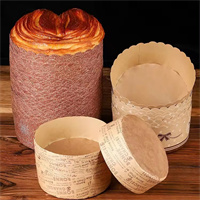 Paper baking pan