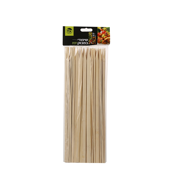 BBQ stick flat bamboo