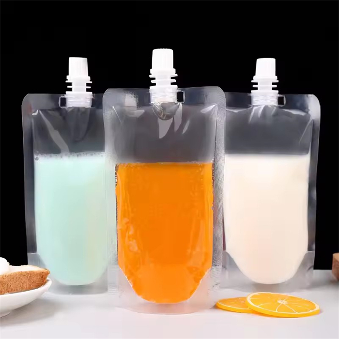 Drink packaging bag
