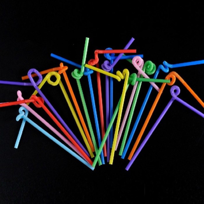 Plastic  flexional  straw